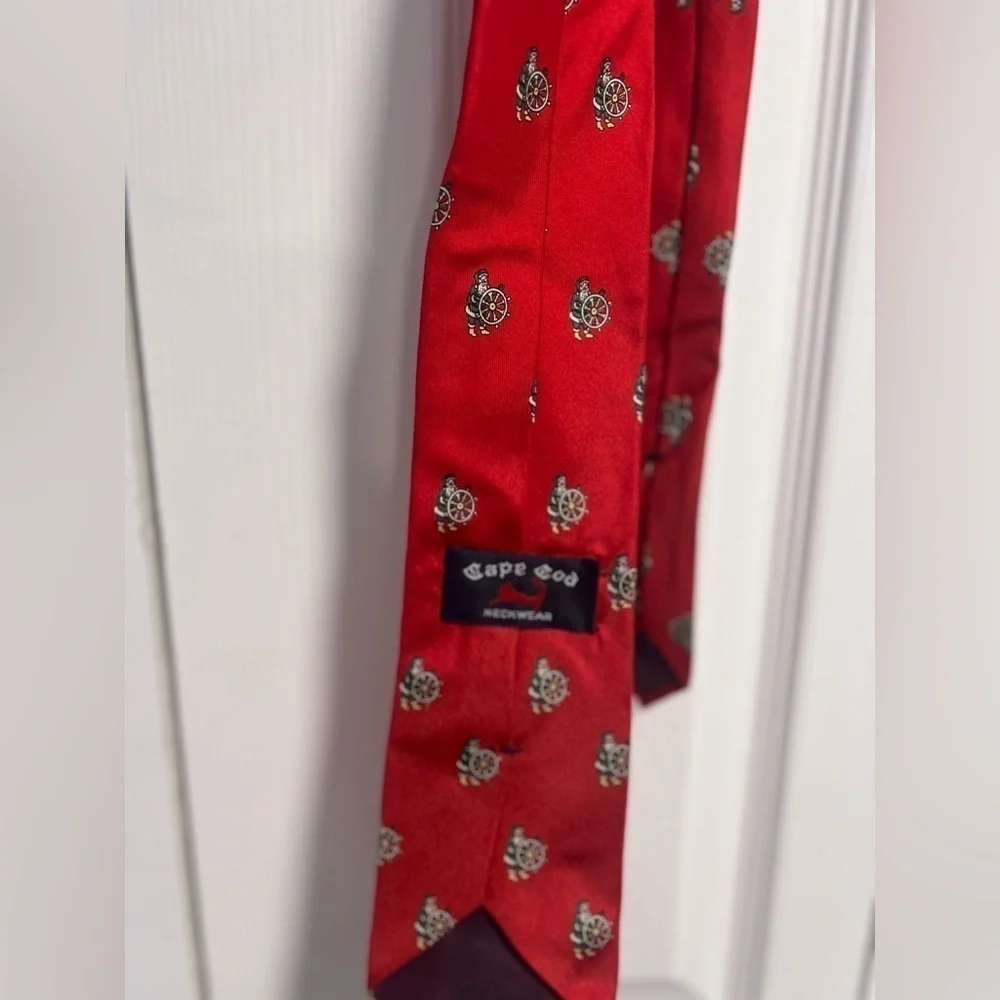 Men's Cape Cod Neckwear Santa Steering Tie